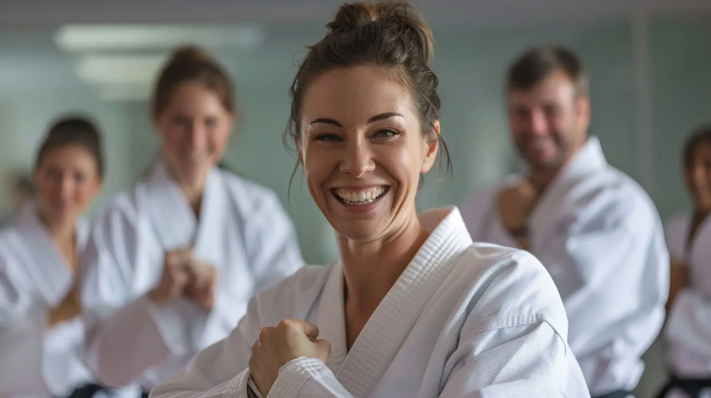 Learing self-defense at a martial art school equips students with effective techniques, building confidence and makes them feel empowerd.